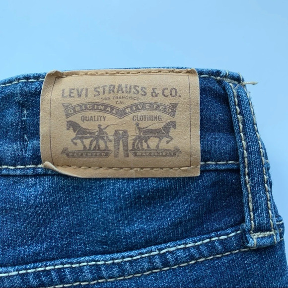 Levi's Blue 710 Super Skinny Jeans size 3 y - Picture 6 of 10